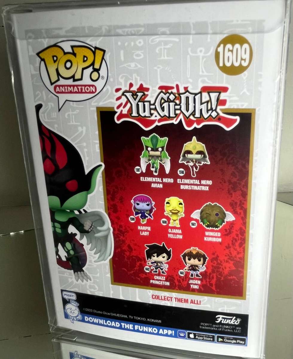  Funko Pop! Yu-Gi-Oh!  Elemental Hero Flame Wingman #1609  Summer Convention 2024