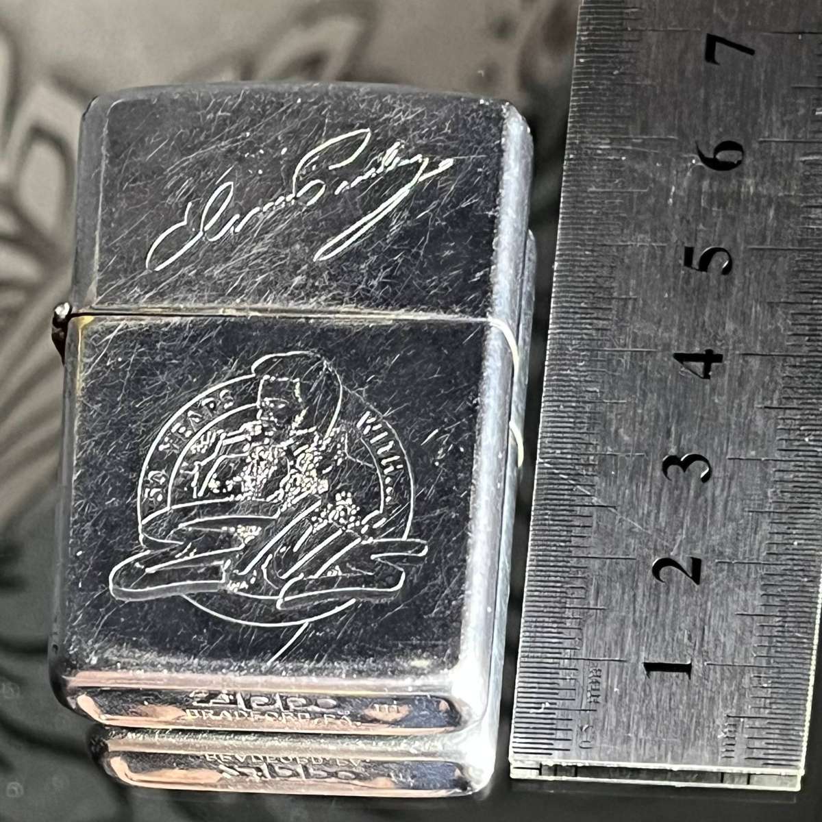 Zippo Elvis Presley 50 Years Commemorative Lighter Working