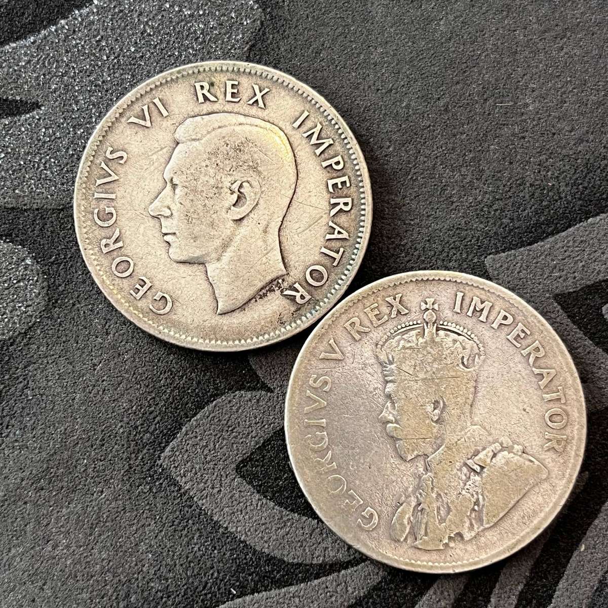  2½ Shillings (George V & George VI) | Silver (.800) | 1936 & 1941