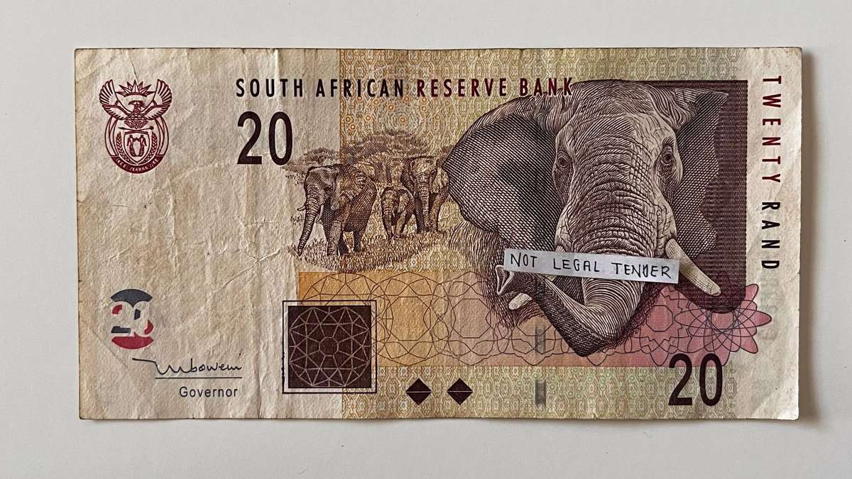 South Africa 20 Rand Banknote  Gill Marcus