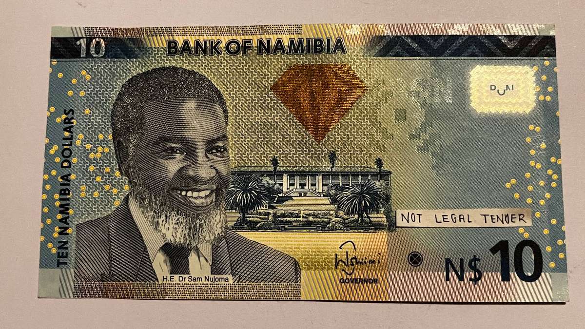  Namibia  10 Dollars Banknote | Bank of Namibia UNC