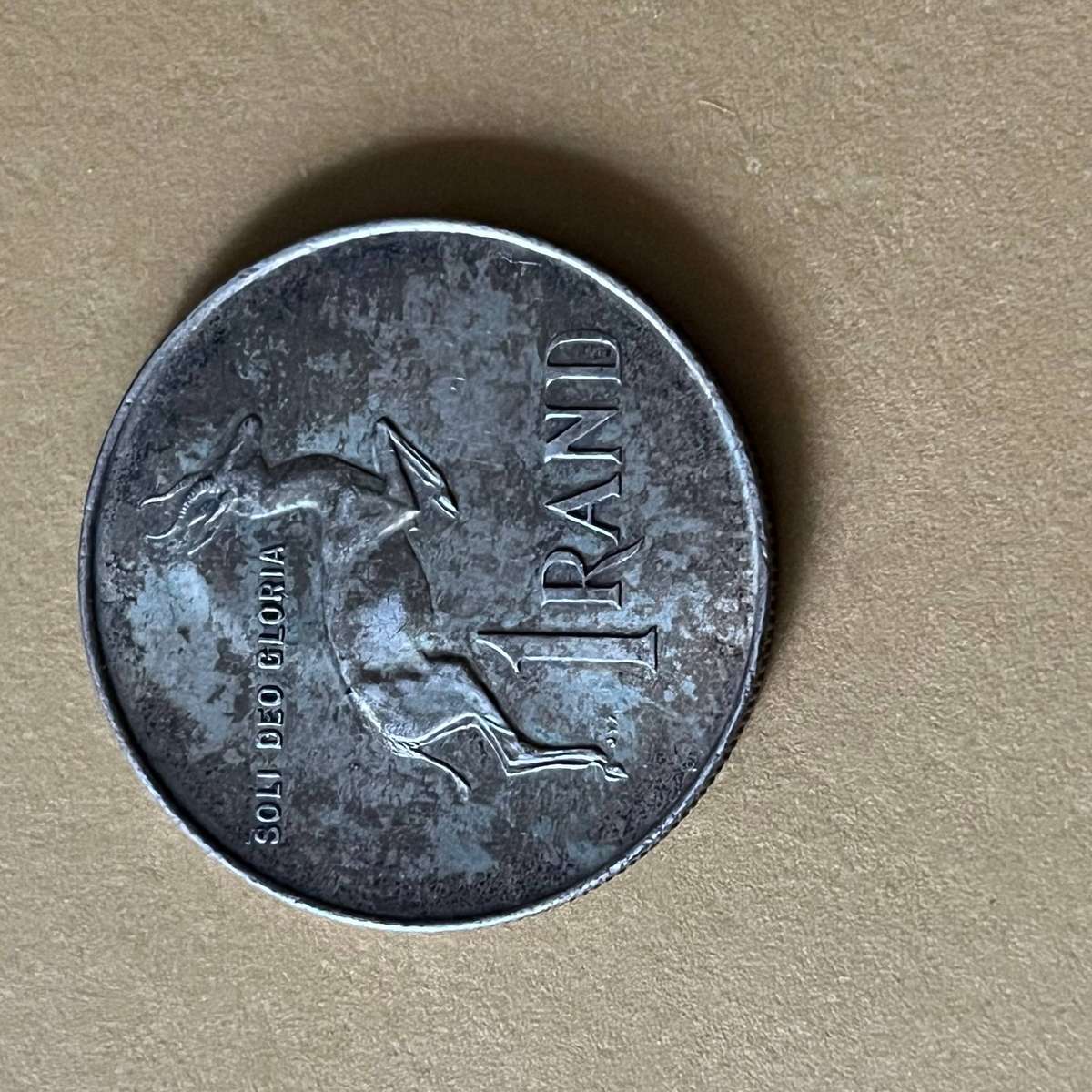 South Africa 1966 1 Rand  Silver