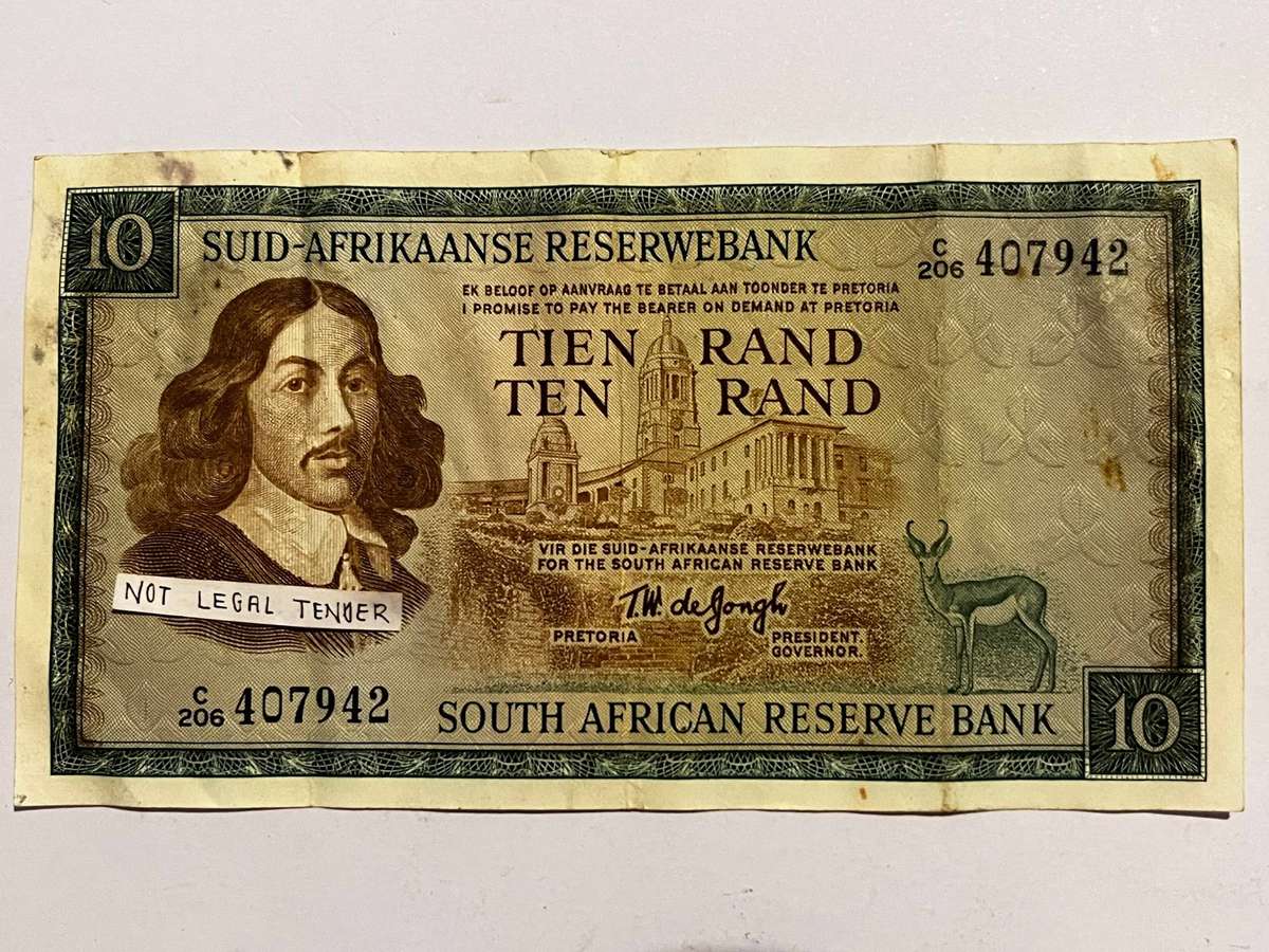  South Africa  10 Rand Note | SARB Design Issue