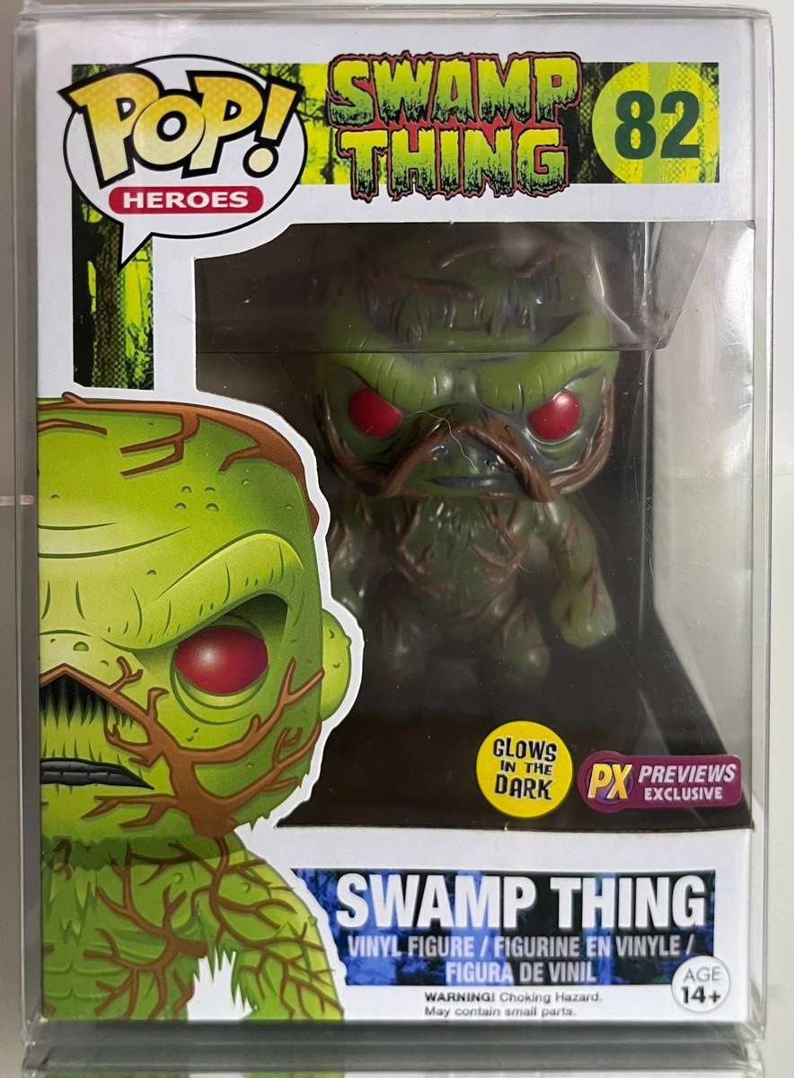 Swamp Thing Collector Set  Funko Pop! #82 + 1987 DC Comic