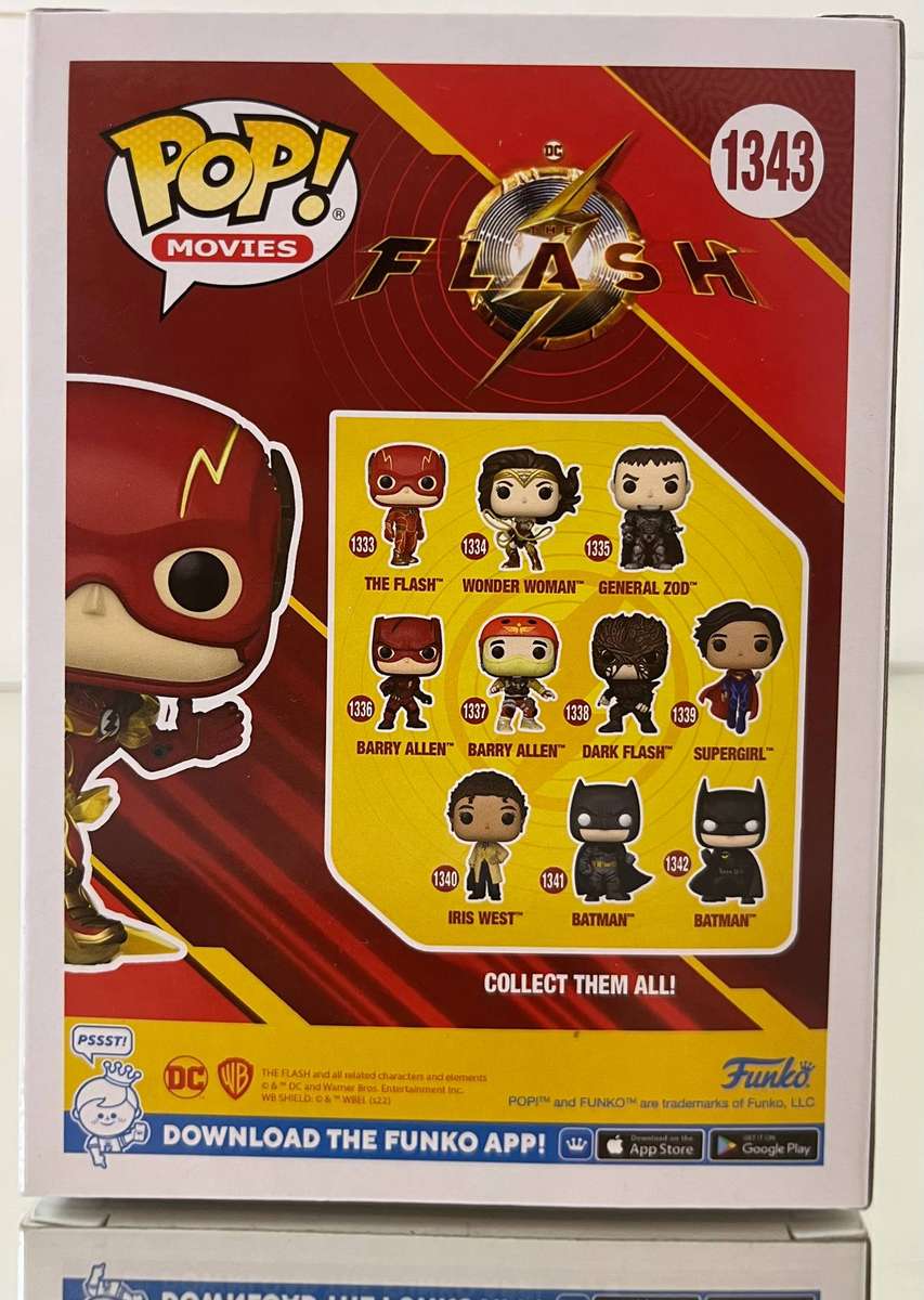  Funko Pop! Movies  The Flash (Glow in the Dark) #1343