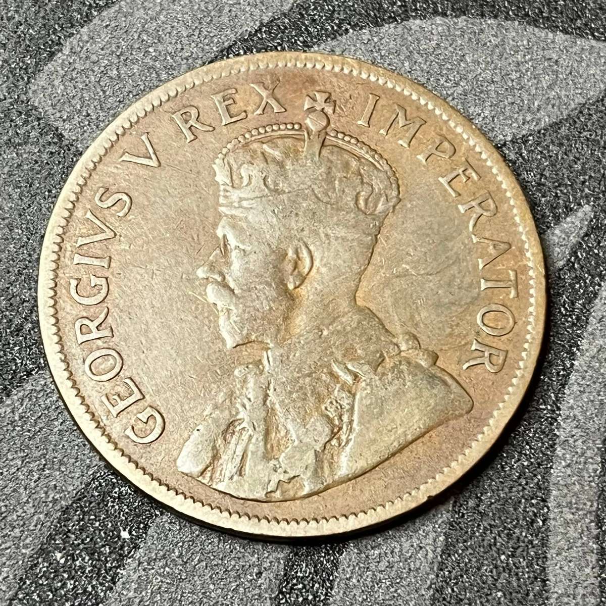  1929 South Africa Penny  King George V
