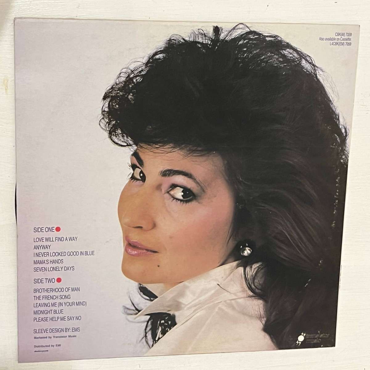 Maritza  Love Will Find a Way (1986 Transistor Records  CBK 7059) LP Vinyl