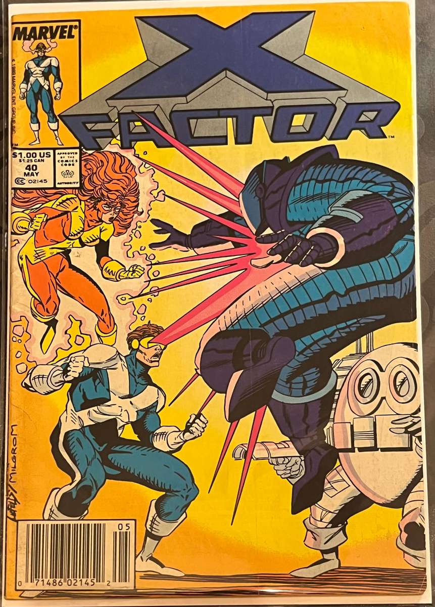  X-Factor #40 (Marvel, May 1989)  Cyclops vs. Apocalypse! 