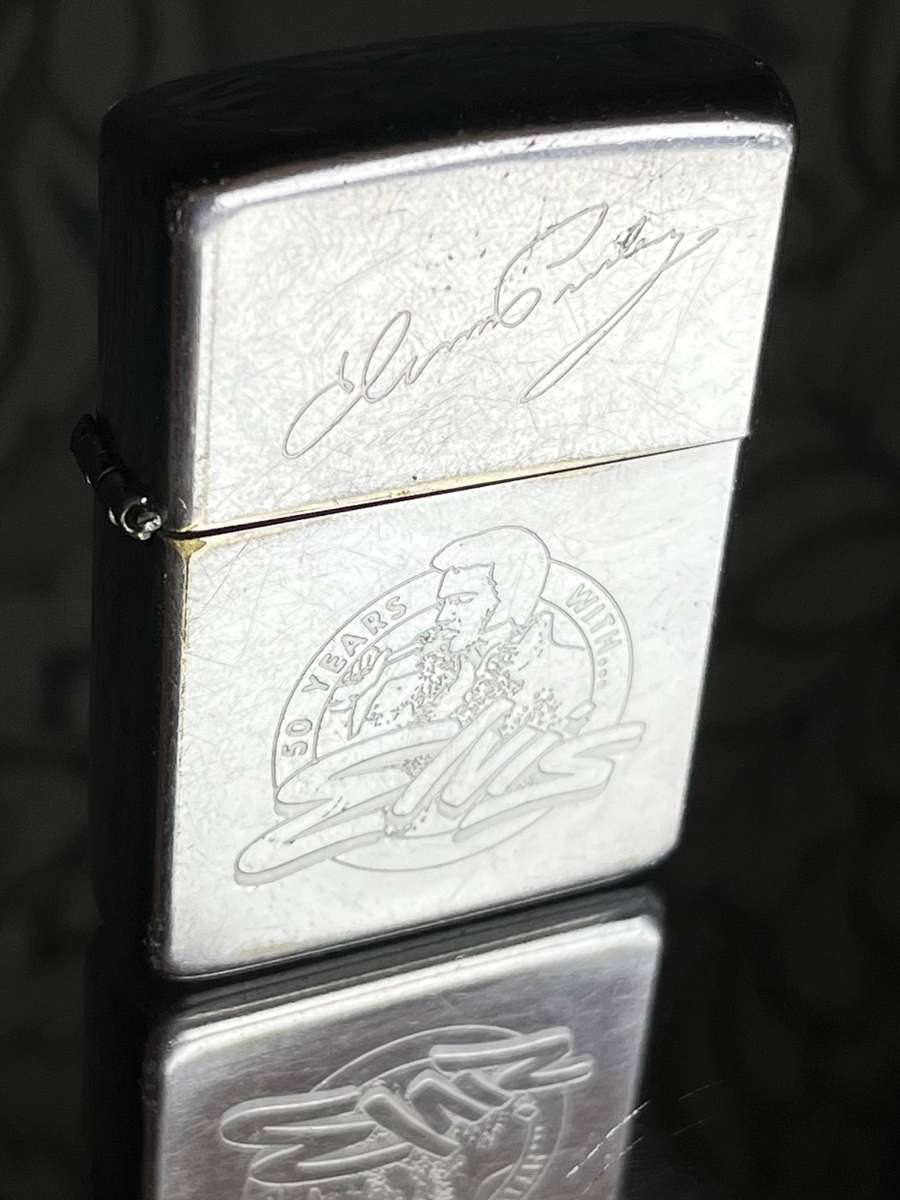 Zippo Elvis Presley 50 Years Commemorative Lighter Working