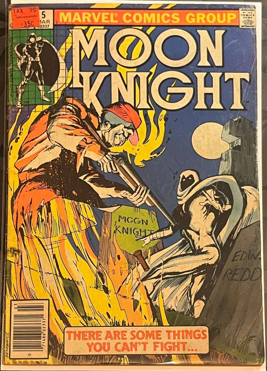  Moon Knight #5 (Marvel, Mar 1981)  Early Sienkiewicz Classic