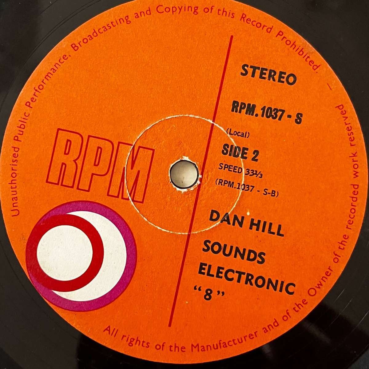 Dan Hill  Sounds Electronic | Vinyl LP