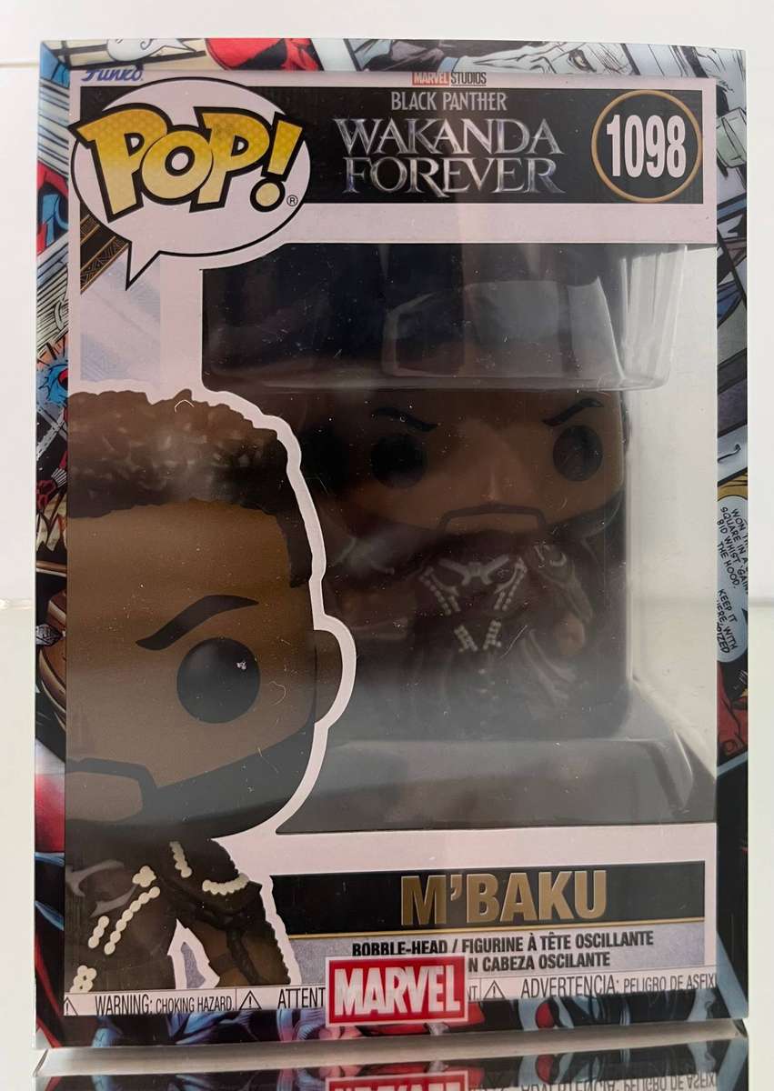  Funko Pop! Marvel  MBaku #1098 (Black Panther: Wakanda Forever)