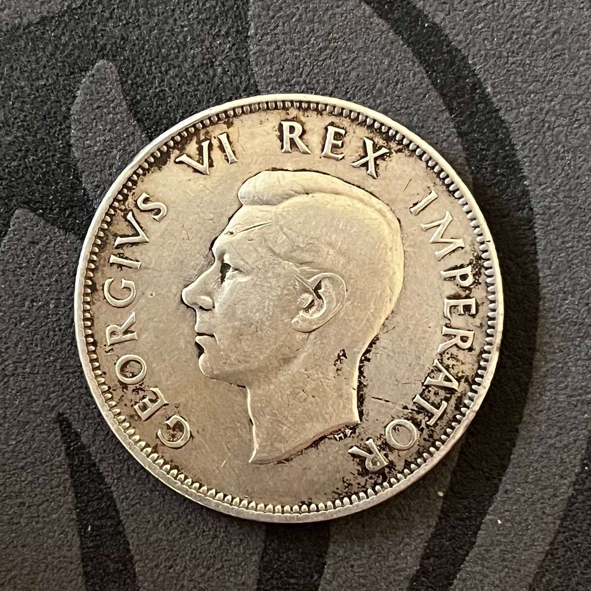  South Africa  1940 Half Crown (2½ Shillings) | George VI | 80% Silver