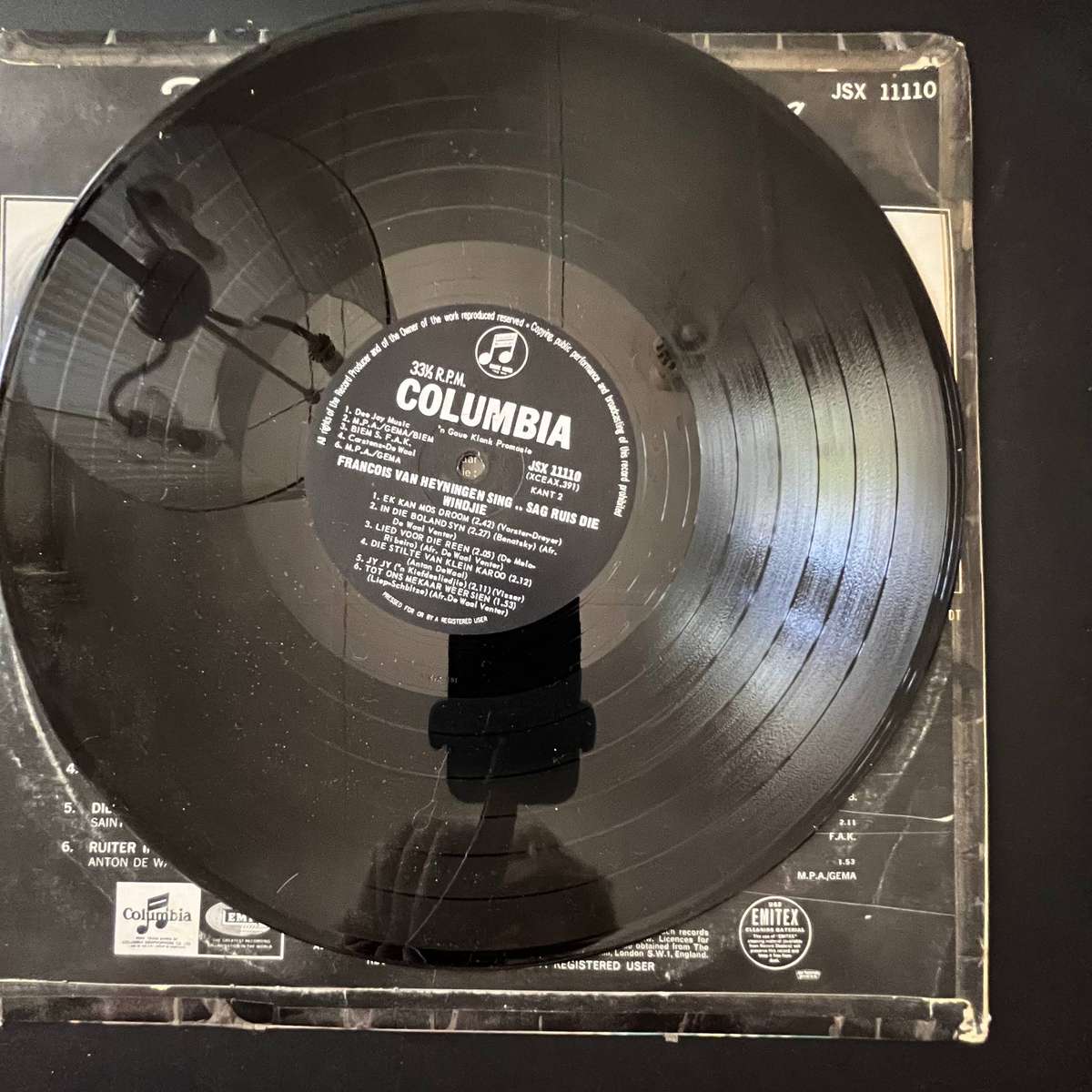 Francois van Heyningen  Sag Ruis Die Windjie | Vinyl LP