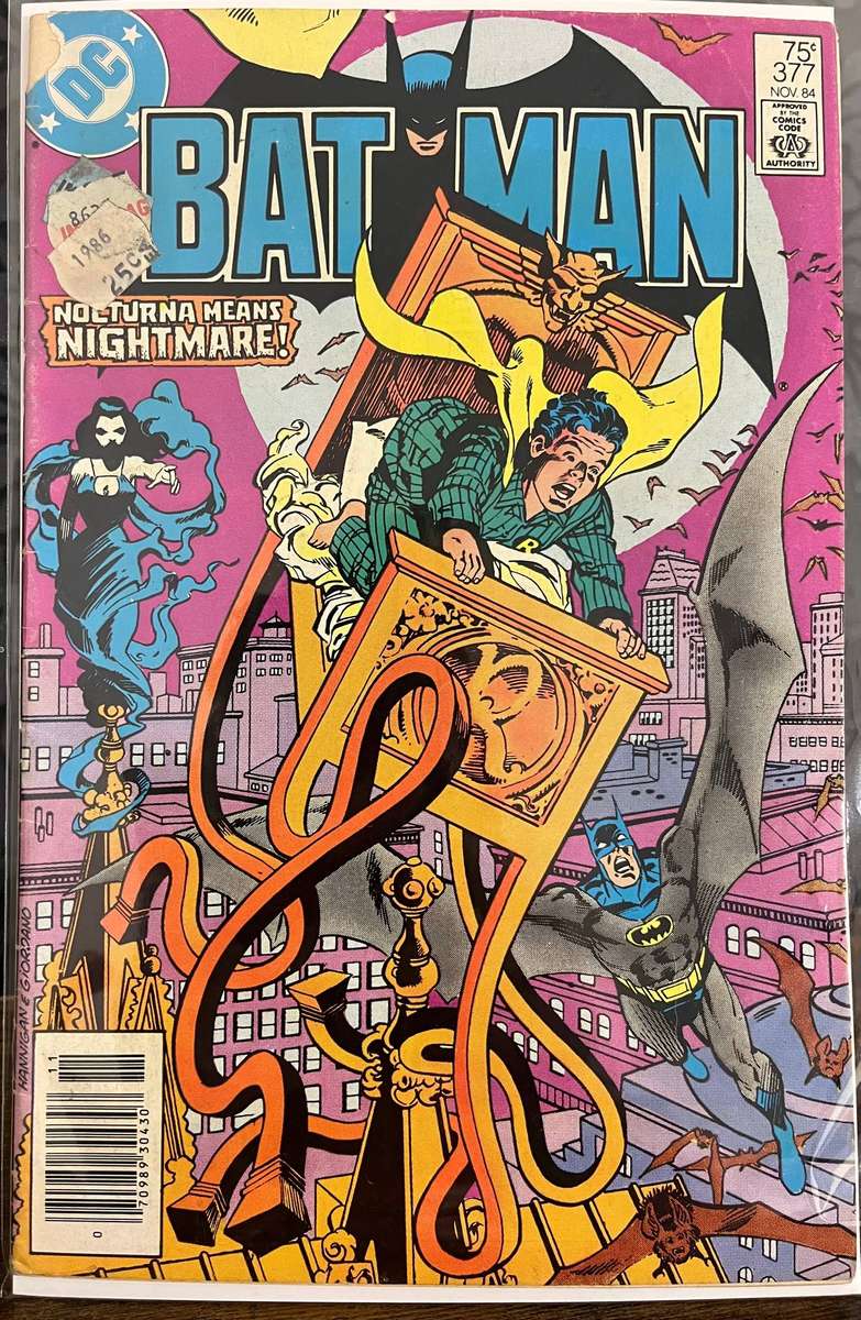  Batman #377 (1984)  Nocturna Means Nightmare!