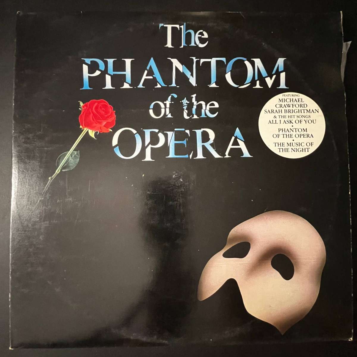 The Phantom of the Opera | Original Cast Recording | LP Vinyl Record