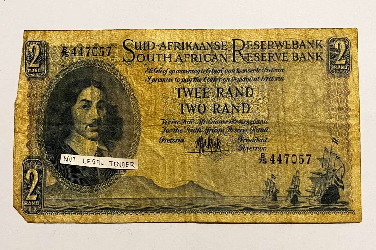  South Africa  1 & 2 Rand Note Set | SARB Design Issues