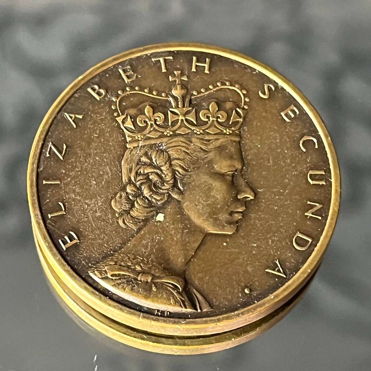 1953 Queen Elizabeth II Coronation Medal  South Africa Issue