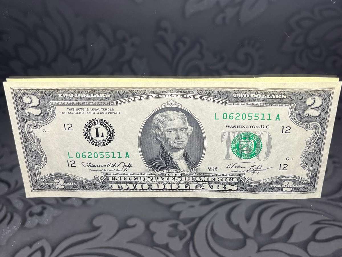 $2 Banknote  United States