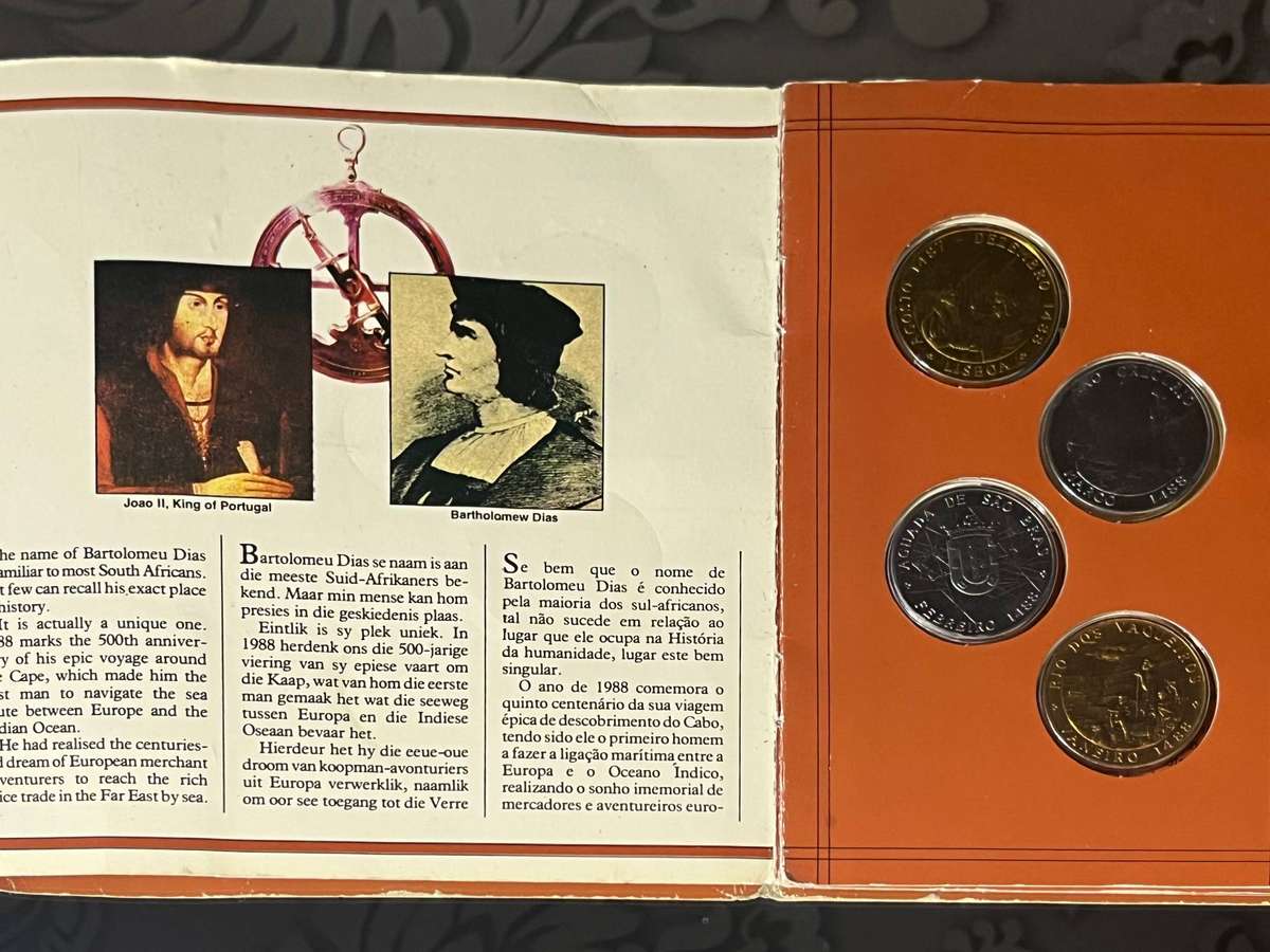 SA Mint 1988 Dias 500 Years Commemorative UNC Coin Collection