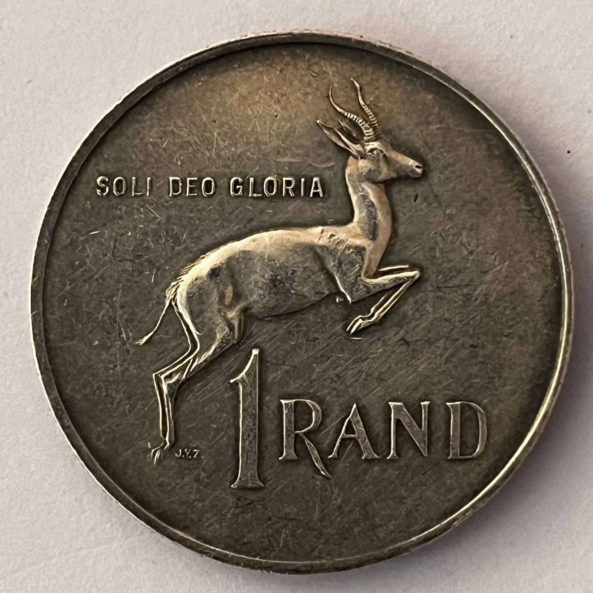  RSA 1967 Silver One Rand (R1)  .800 Silver  Honest Circulated Example