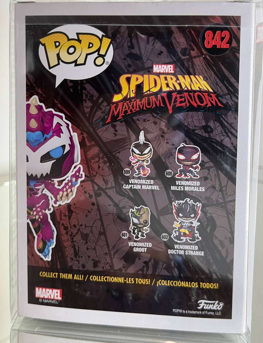  Funko Pop! Marvel  Venomized Ironheart #842  Pop in a Box Exclusive  Maximum Venom Series