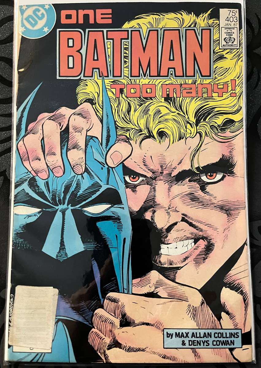  Batman #403 (1987)  One Batman Too Many!