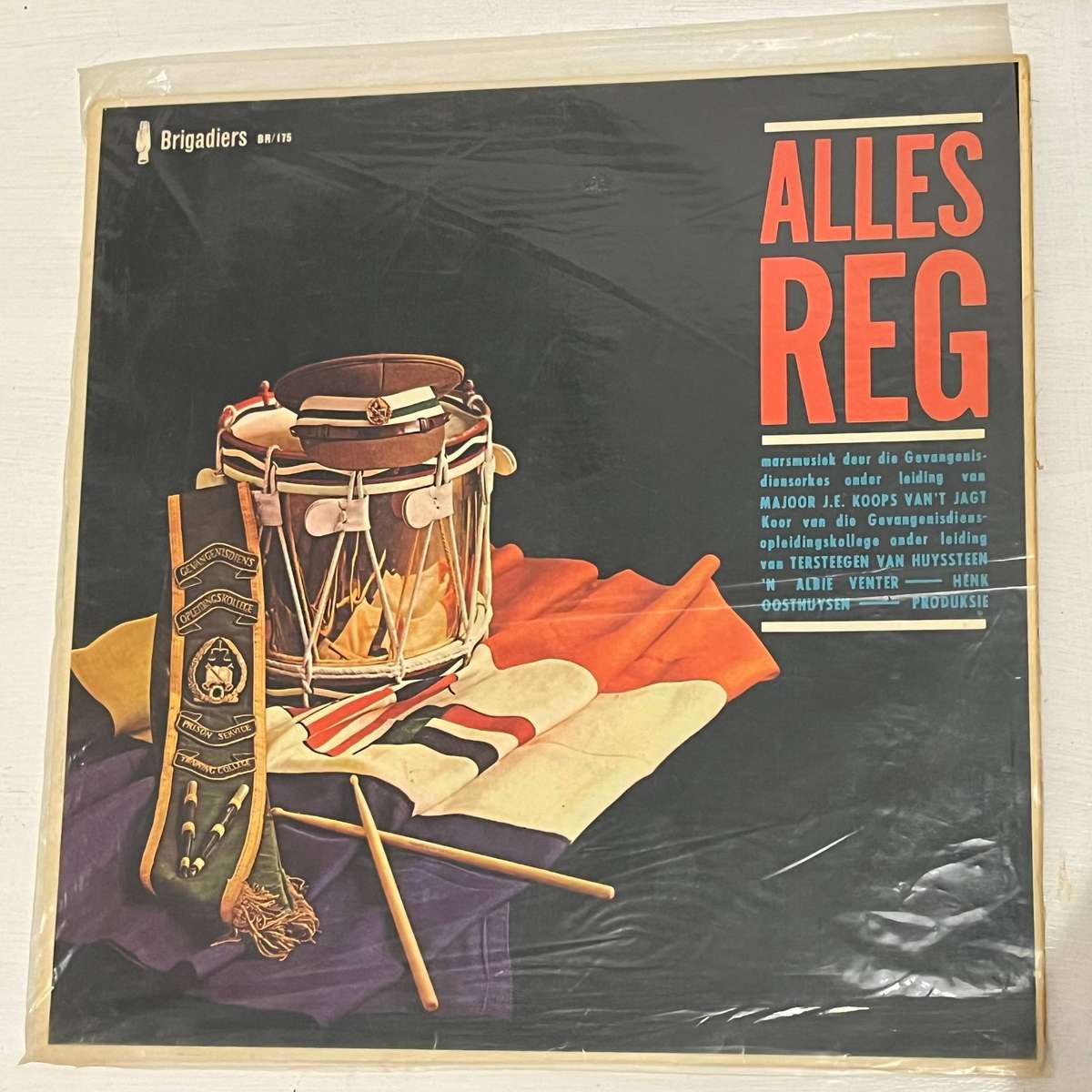 Brigadiers  Alles Reg (Brigadiers Orkes / Gevangenisdienorkes)  Vinyl LP