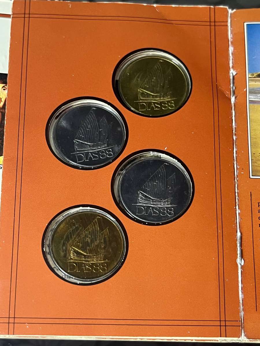 SA Mint 1988 Dias 500 Years Commemorative UNC Coin Collection
