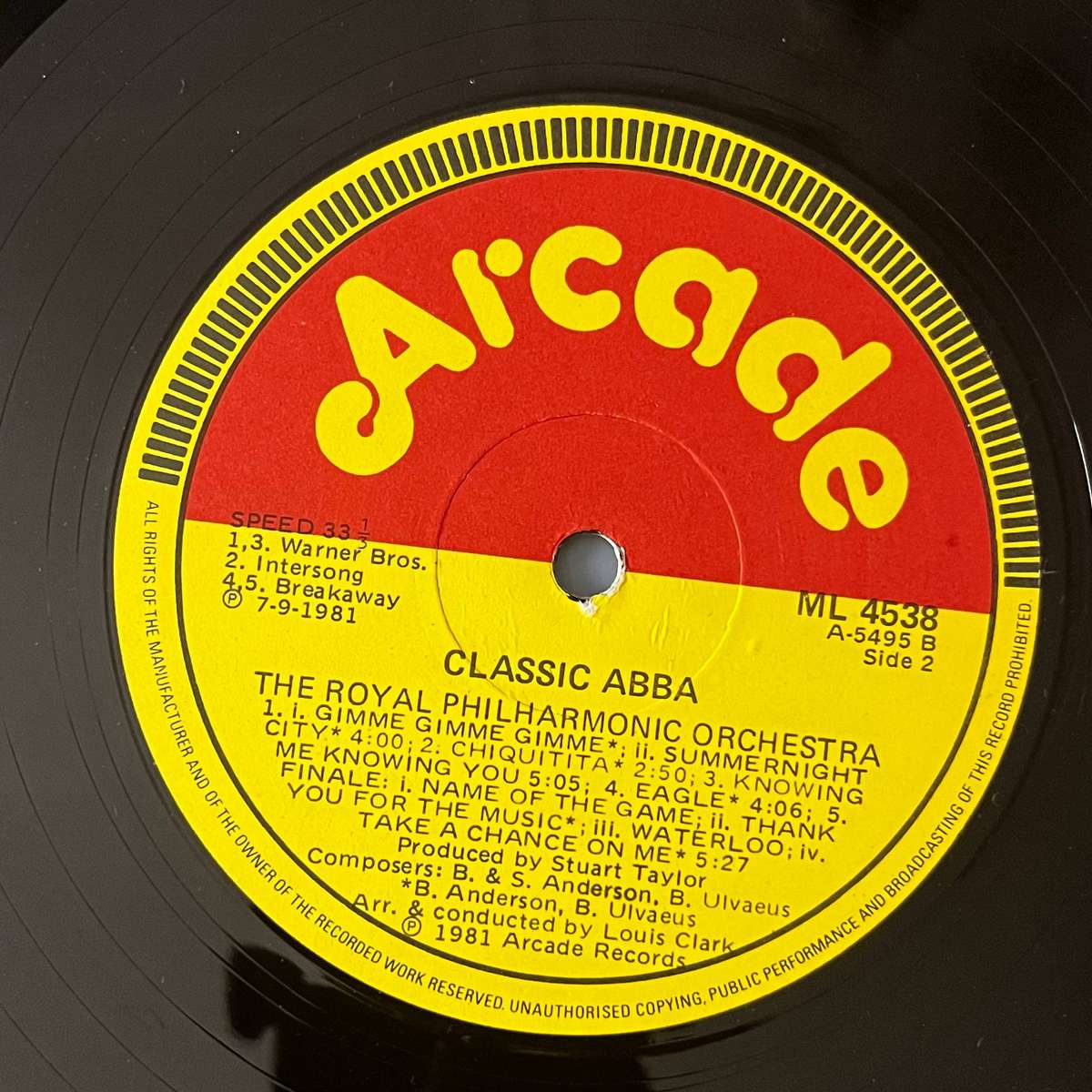 Classic ABBA | The Royal Philharmonic Orchestra | LP Vinyl Record