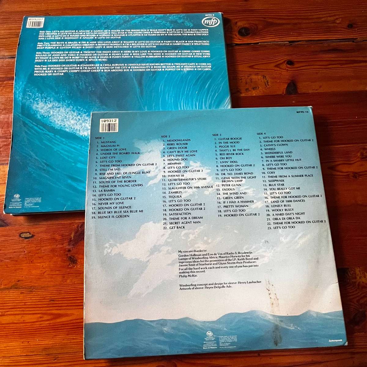Hooked on Guitar | Starburst Series | 2× Double LP Vinyl Album Lot
