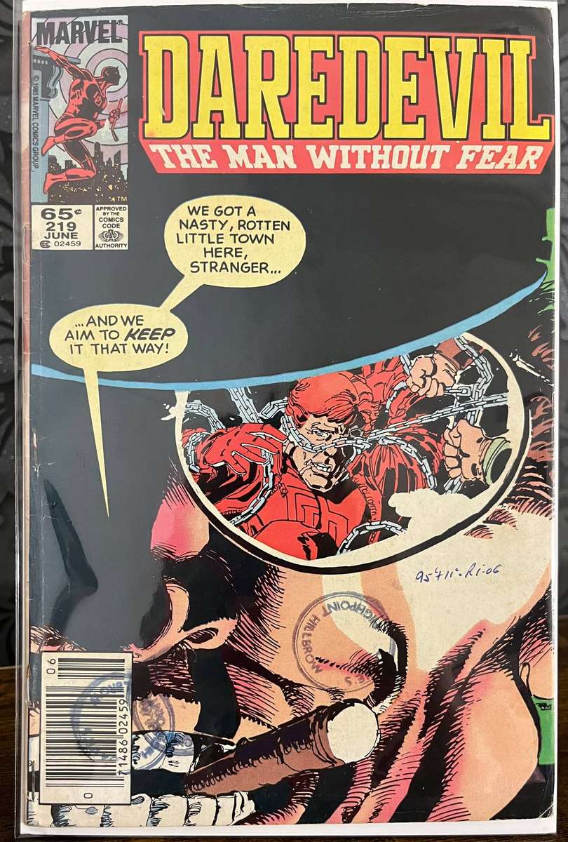  Daredevil #219 (1985)  Badlands by Barry Windsor-Smith