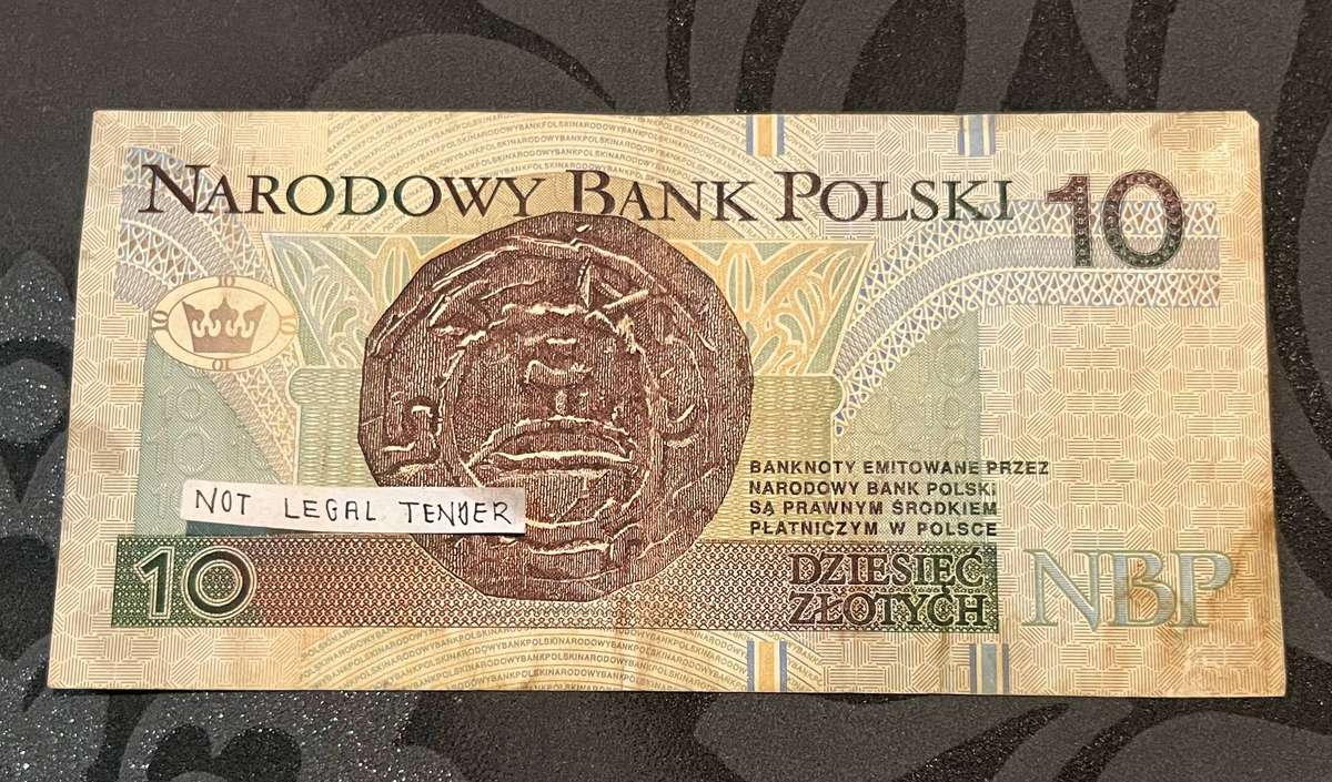  Poland 10 Złotych Banknote  1994 Mieszko I  Modern Era
