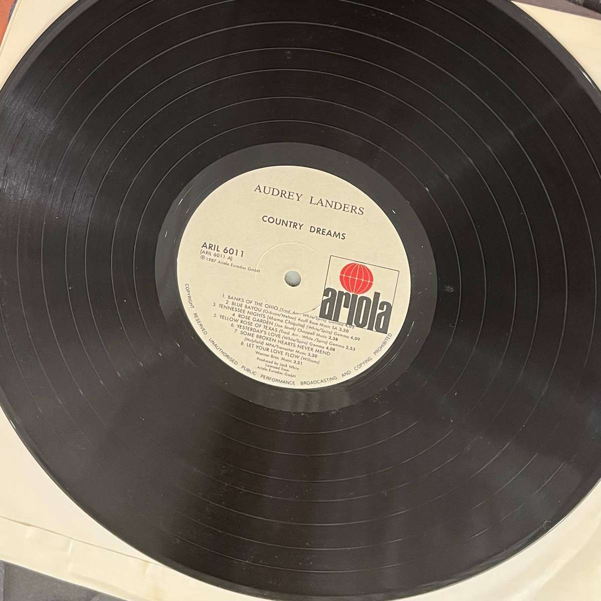  Title: Audrey Landers  Country Dreams LP (Ariola ARIL 6011)