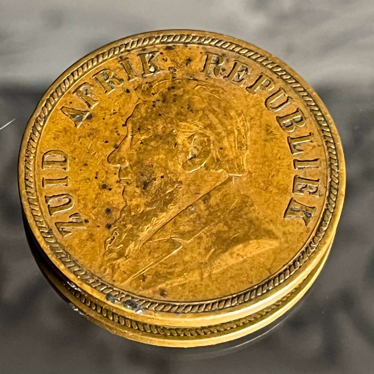 1894 ZAR Penny  Zuid-Afrikaansche Republiek Paul Kruger