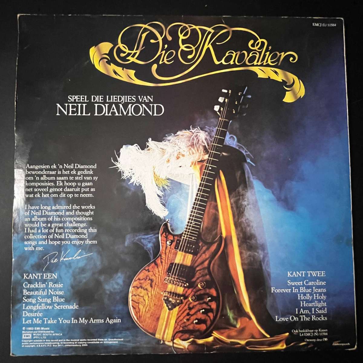 Die Kavalier  Speel die Liedjies van Neil Diamond | LP Vinyl Record