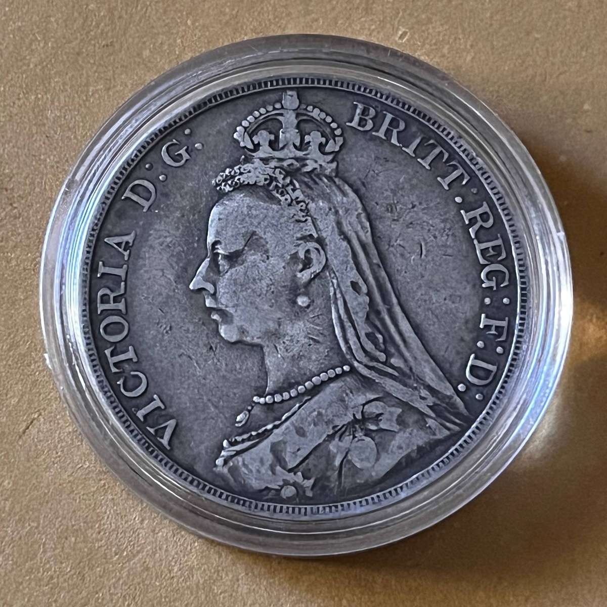  1891 Great Britain Victoria Crown  St George & the Dragon
