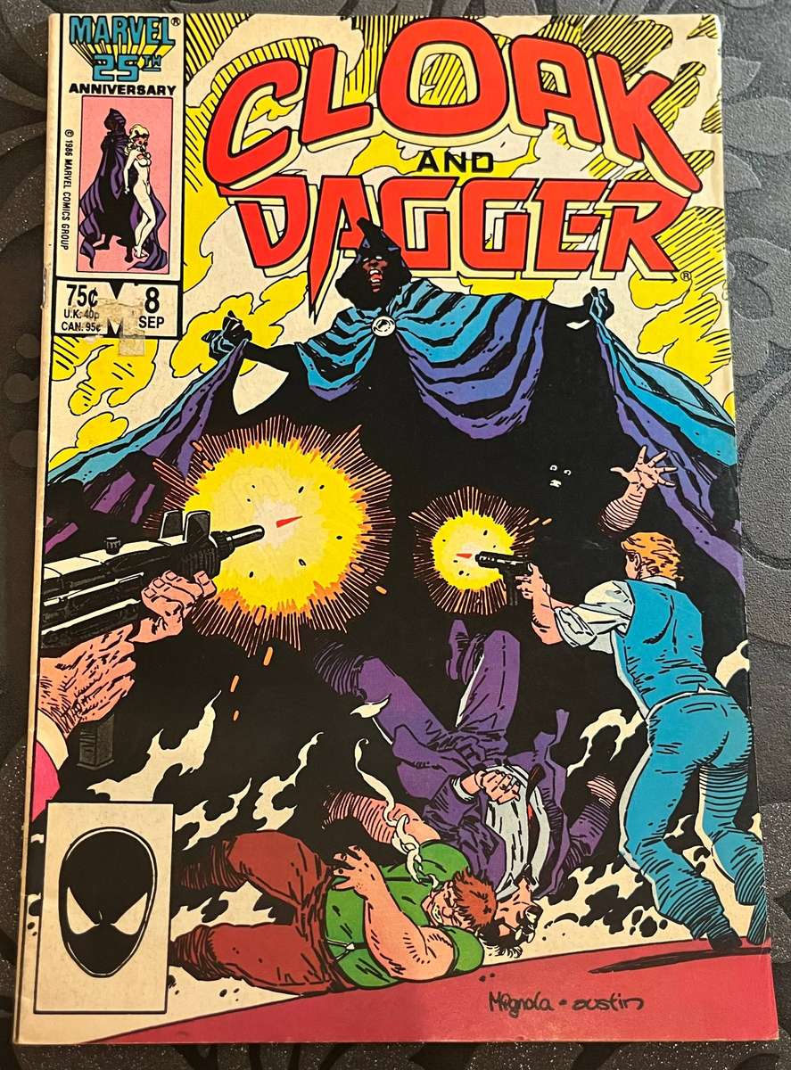 Cloak and Dagger #8 (Marvel, Sept 1986)  Marvel 25th Anniversary Issue! 