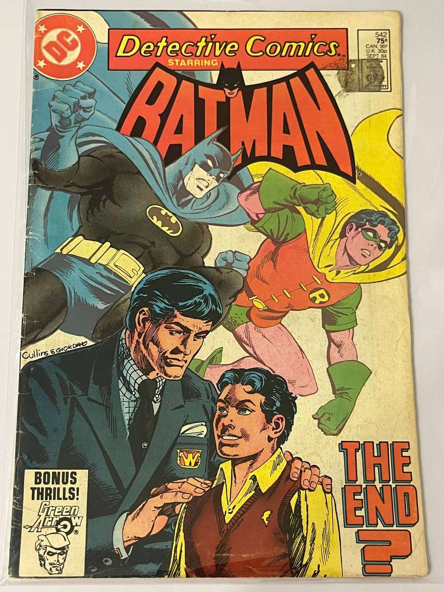  Detective Comics #542 (Sept 1984)  The End?