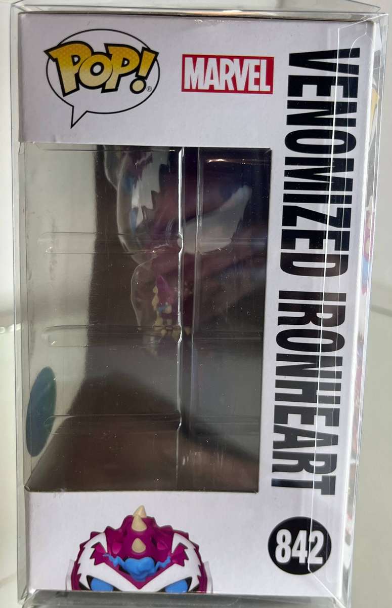  Funko Pop! Marvel  Venomized Ironheart #842  Pop in a Box Exclusive  Maximum Venom Series
