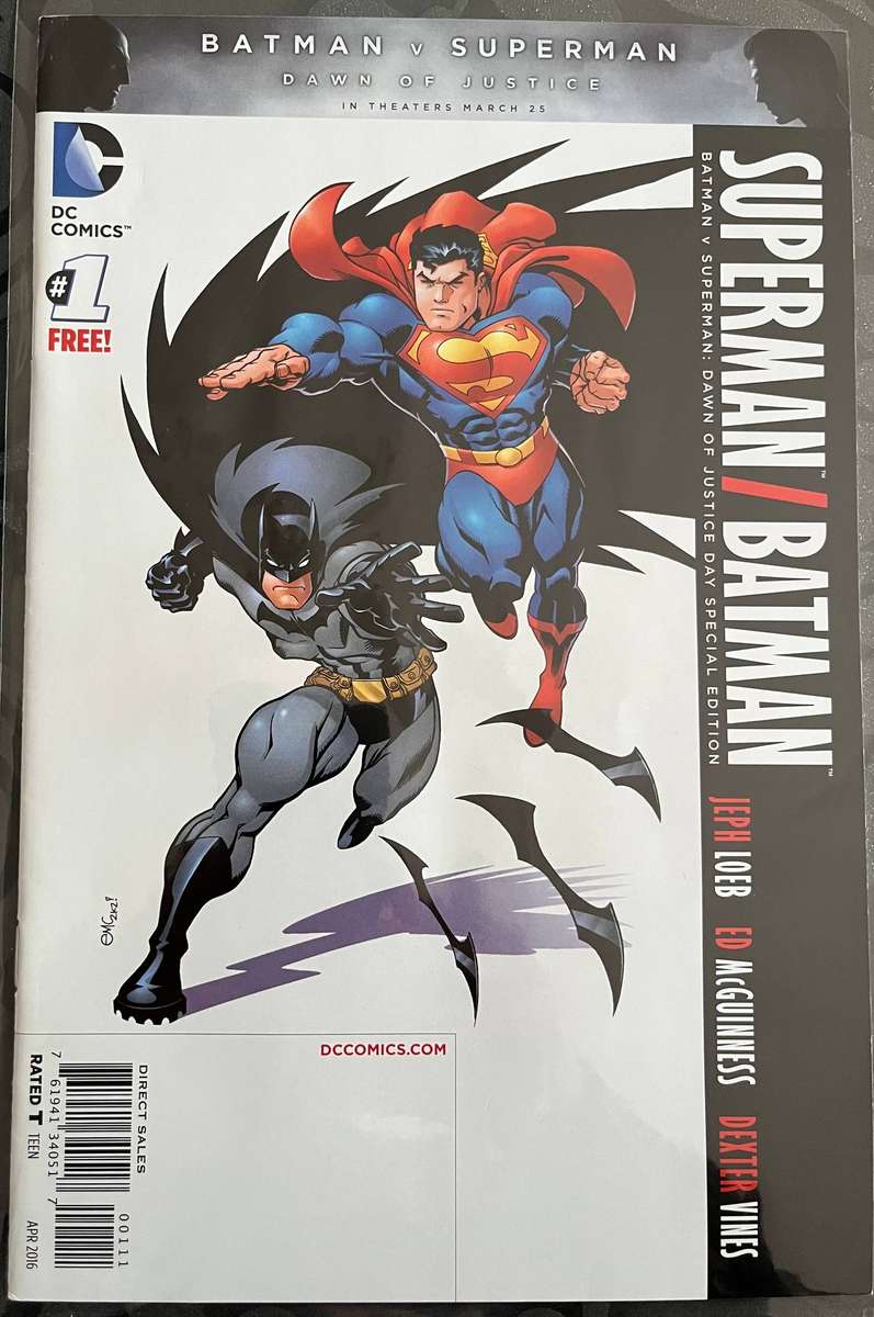  Batman v Superman: Dawn of Justice  Special Edition #1
