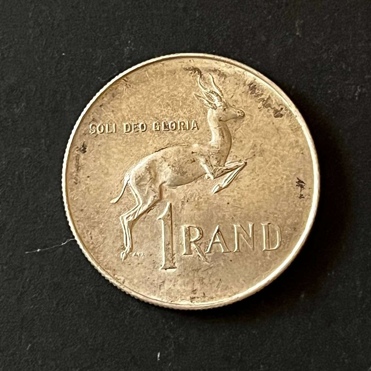 South Africa  1 Rand 1966 Coin | 80% Silver | Jan van Riebeeck