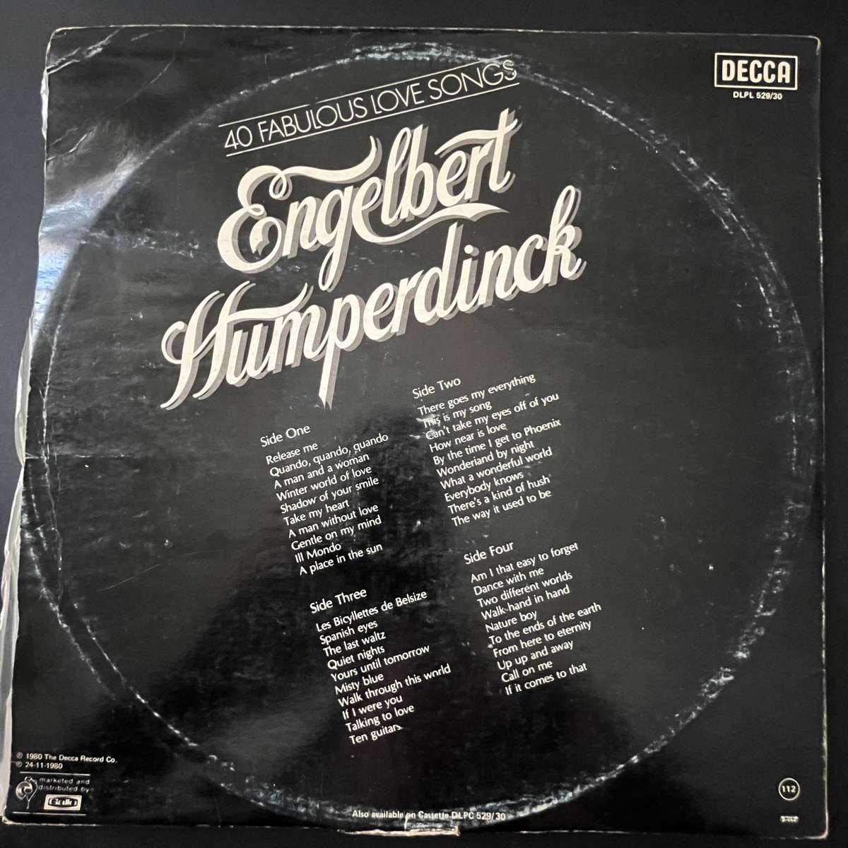 Engelbert Humperdinck - 40 love songs | Vinyl LP