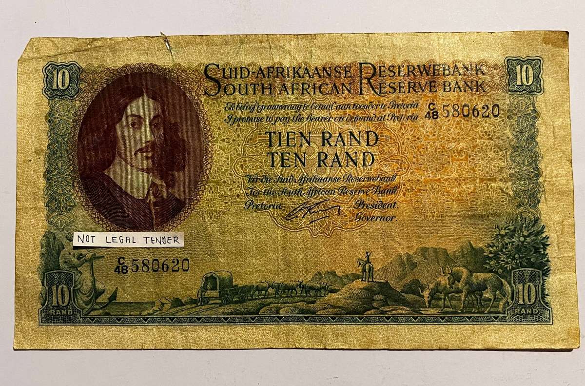  South Africa  10 Rand Banknote | Suid-Afrikaanse Reserwebank