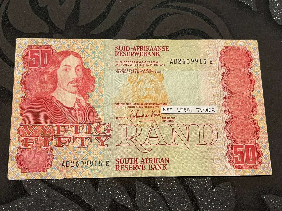  South Africa 50 Rand  Jan van Riebeeck Banknote