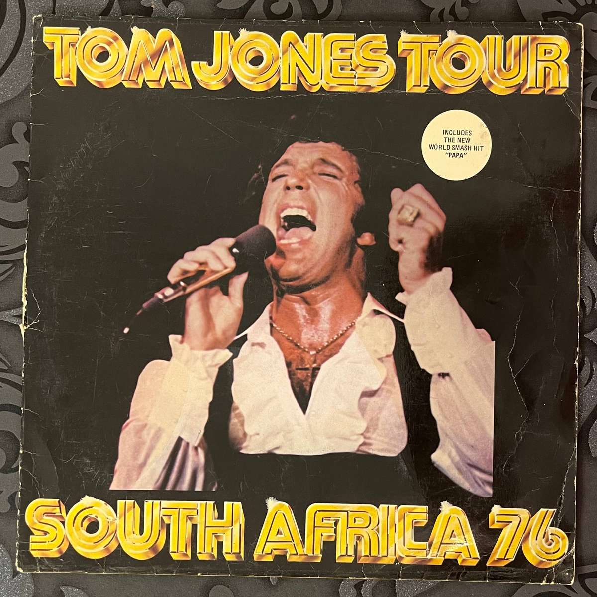 Tom Jones  Tour South Africa 76 LP (MAM Records MALW 17)