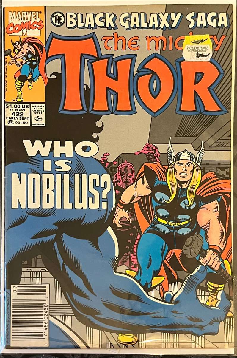  The Mighty Thor #422 (1990)  Who is Nobilus?