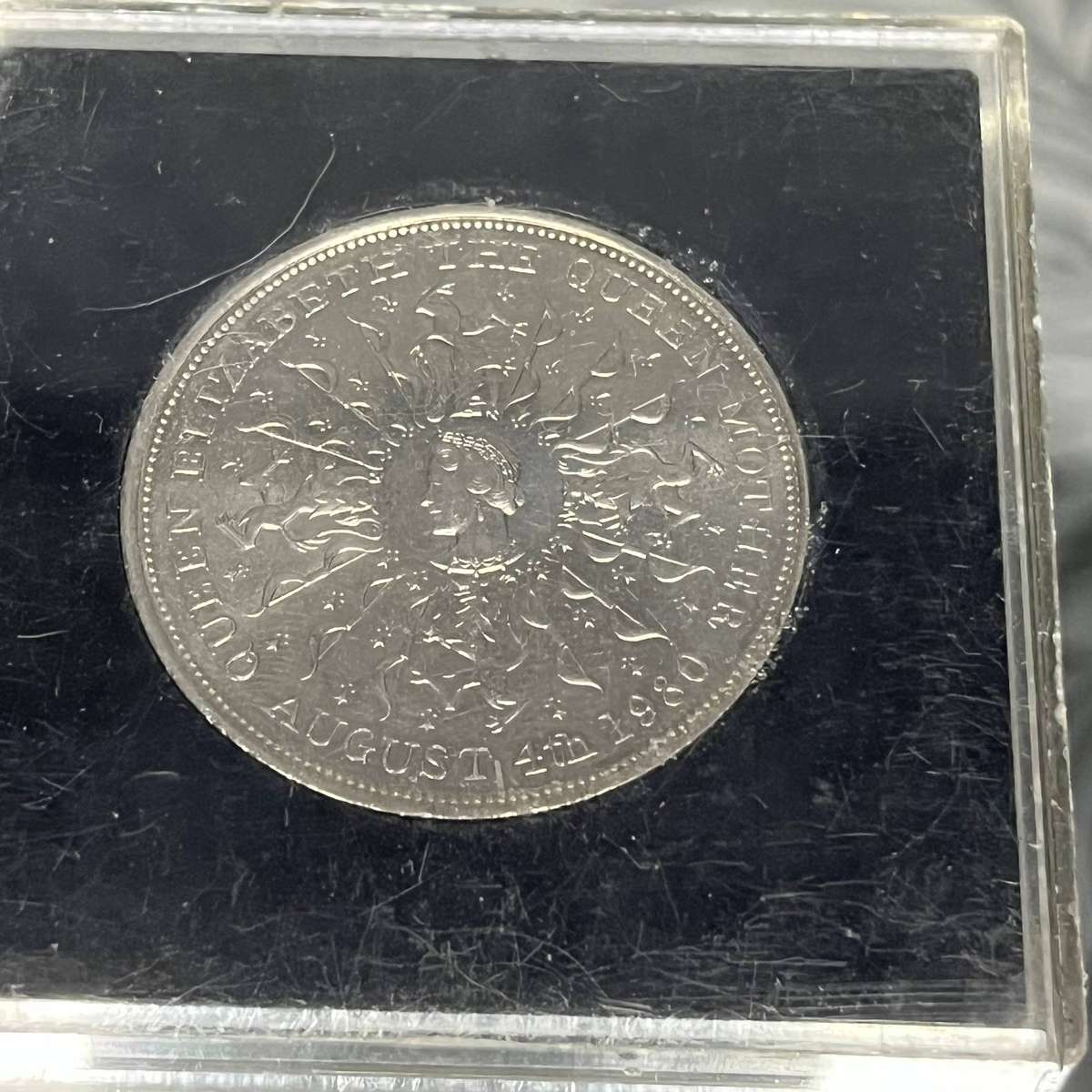 1980 UK Crown  Queen Mother 80th Birthday  Uncirculated