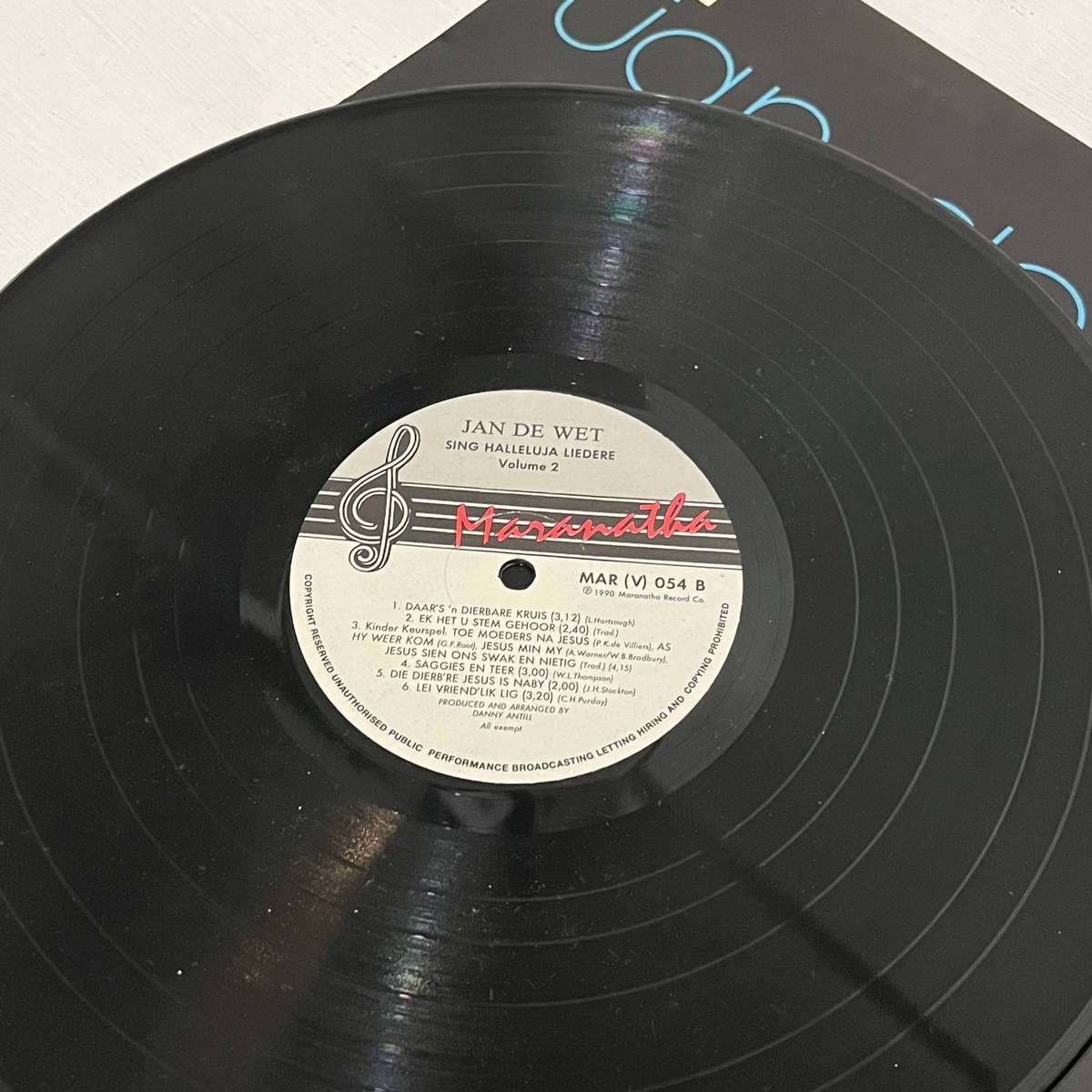 Jan de Wet  Sing Halleluja Liedere Vol. 2 Gospel LP