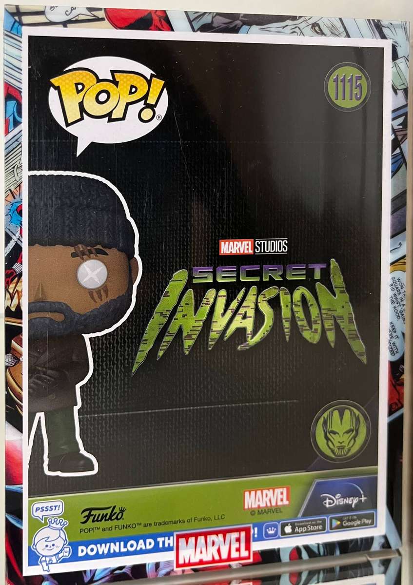  Funko Pop! Marvel  Nick Fury #1115 (Secret Invasion)  2022 Fall Convention Limited Edition